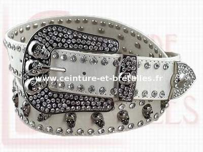 ceinture guess femme strass